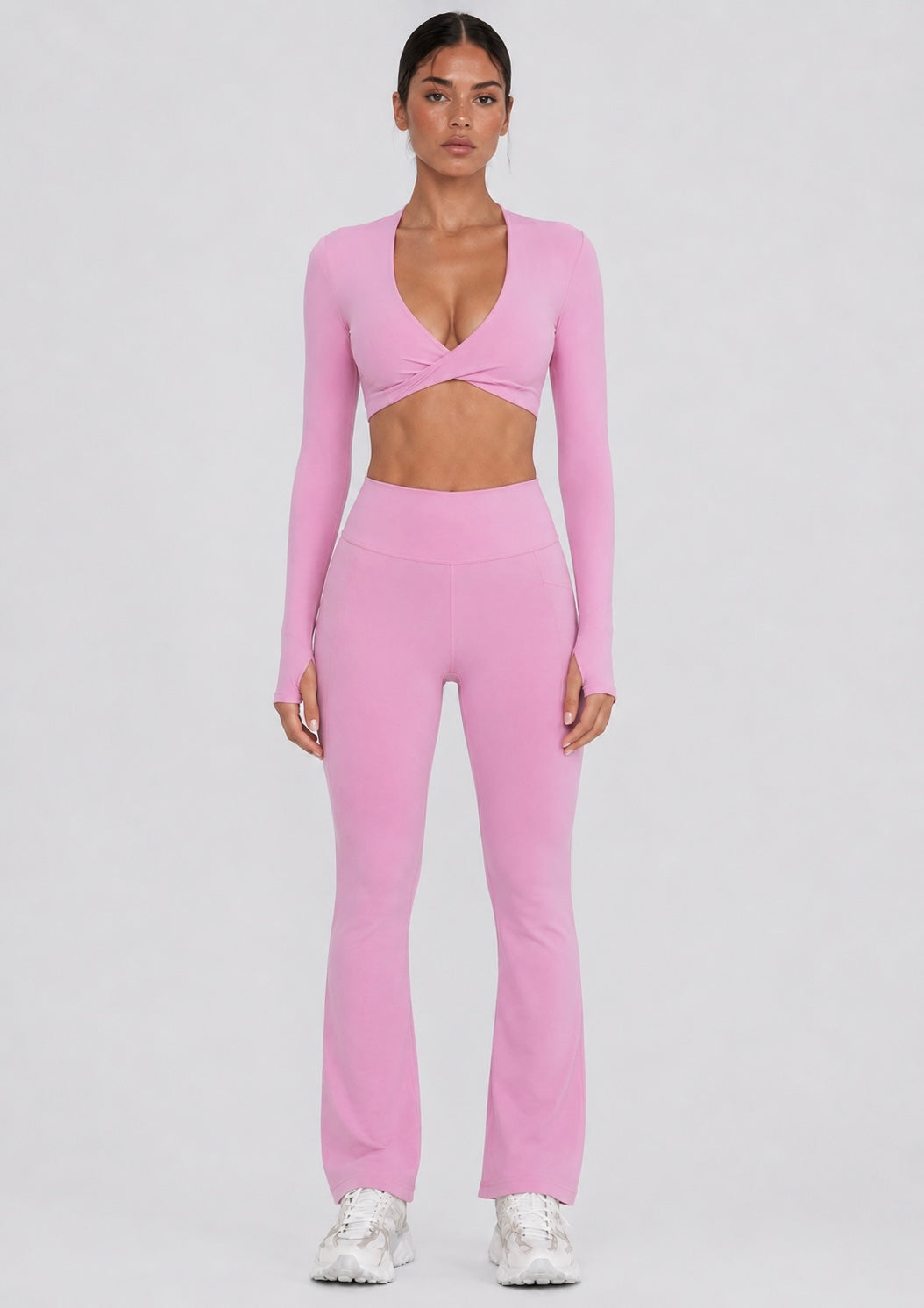 Flow Flared Pants | Barbie Pink