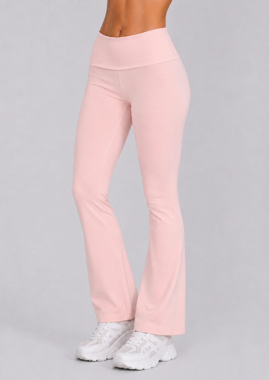 Jersey Flare Pants | Blush