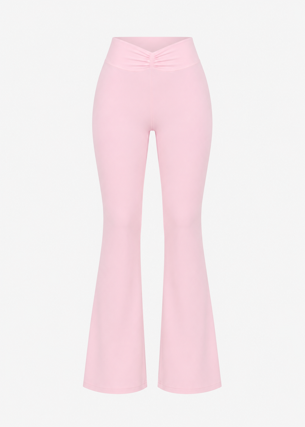 Form Ruched Flared Pants | Pink