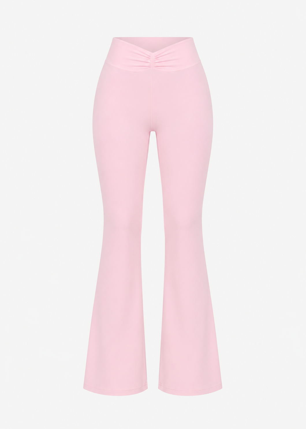 Form Ruched Flared Pants | Pink