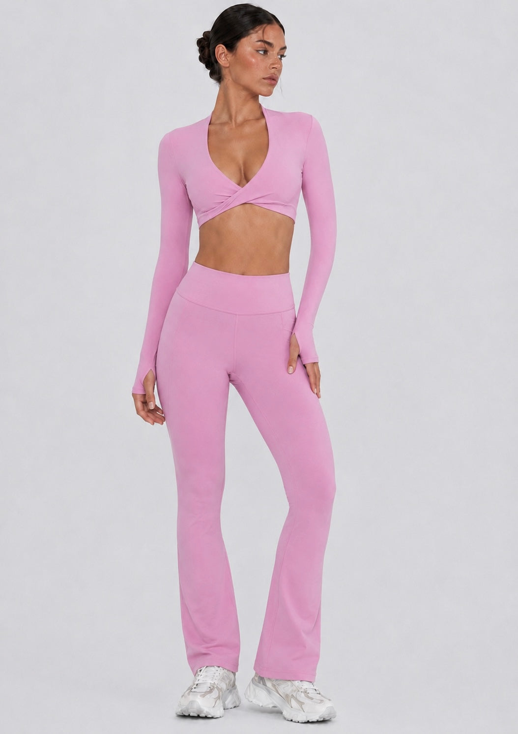 Flow Flared Pants | Barbie Pink