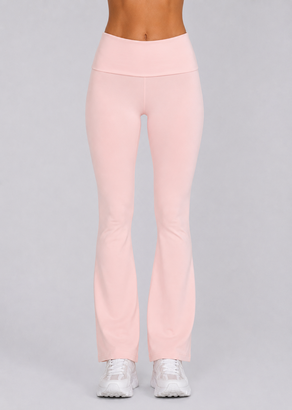 Jersey Flare Pants | Blush