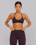 Gia Sports Bra | Mahogany