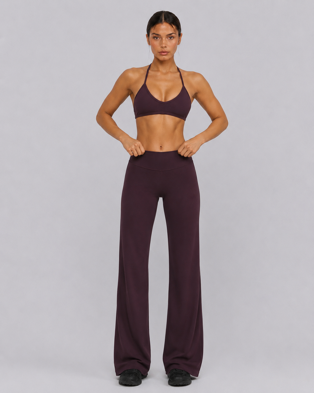 Gia Straight Leg Pants | Mahogany