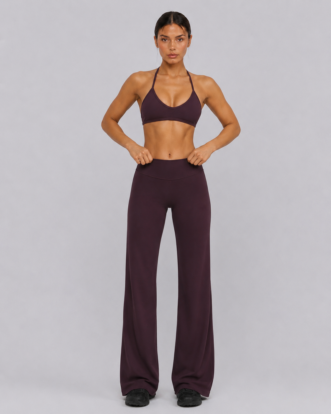 Gia Sports Bra | Mahogany