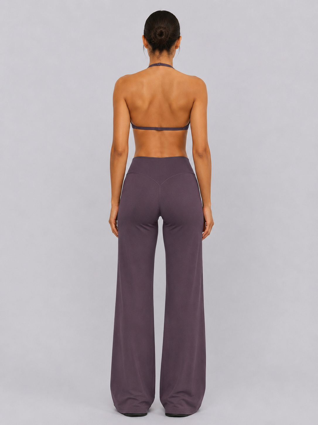 Gia Sports Bra | Purple Grey
