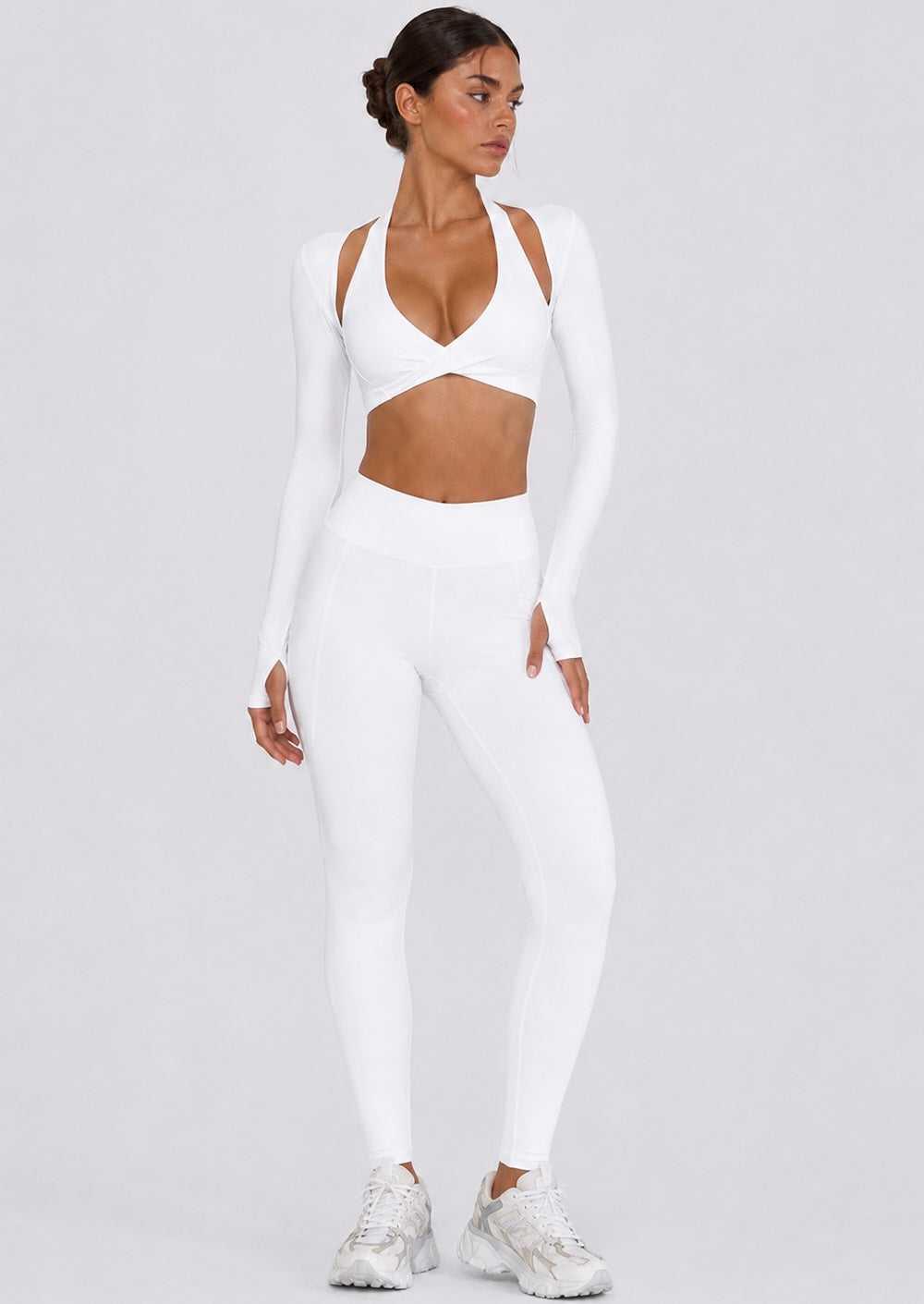 Flow Leggings | White