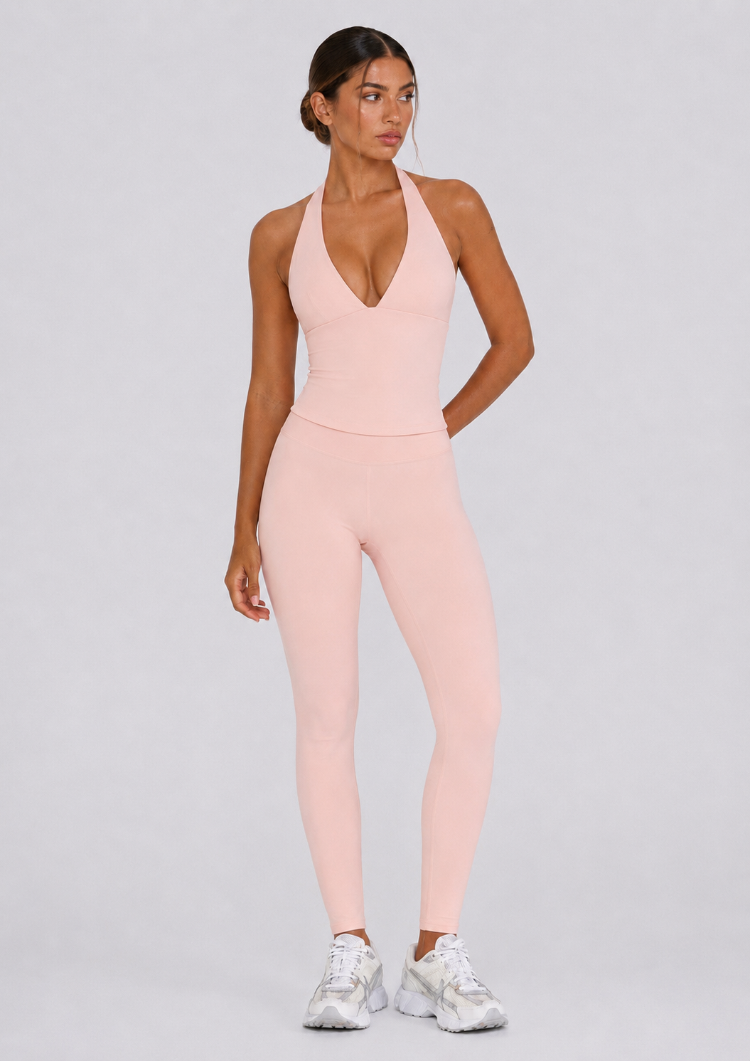 ButterSoft Halter Tank | Blush