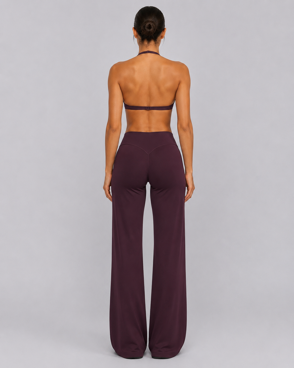 Gia Straight Leg Pants | Mahogany