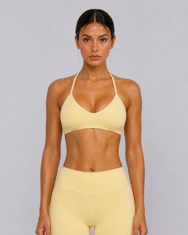 Gia Sports Bra | Buttery Yellow