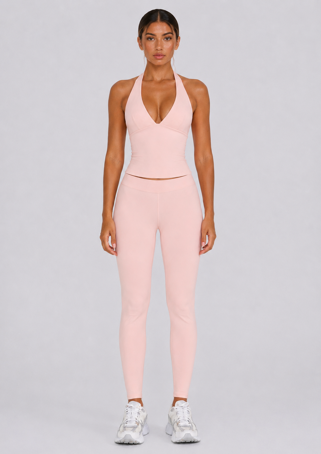 ButterSoft Halter Tank | Blush