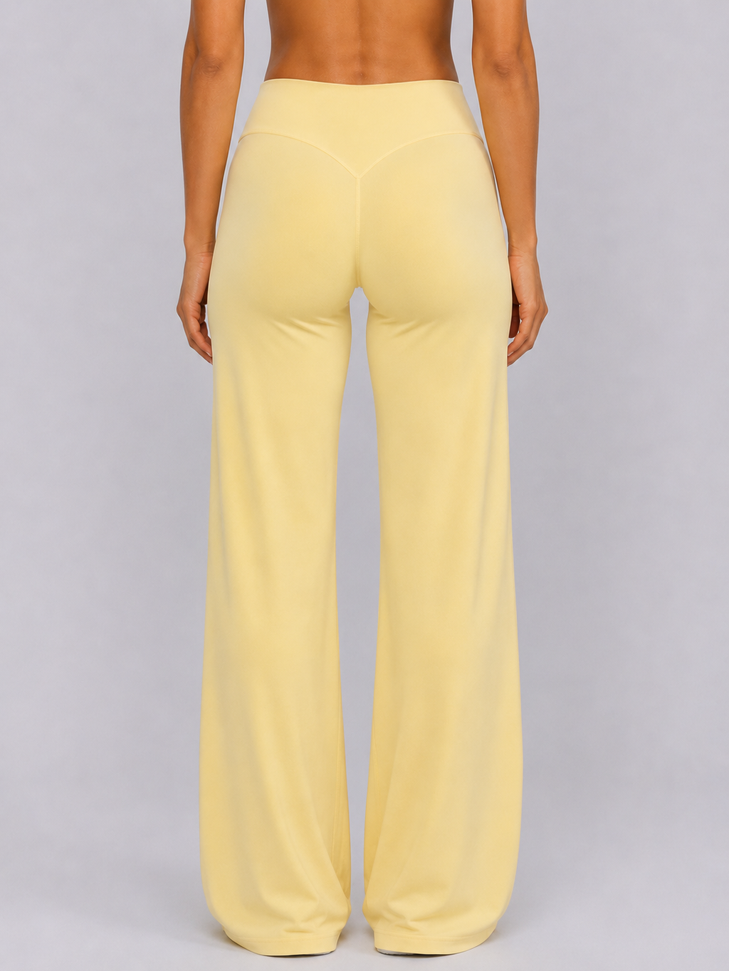 Gia Straight Leg Pants | Buttery Yellow