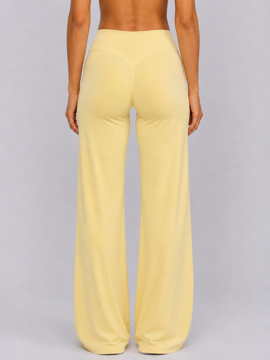 Gia Straight Leg Pants | Buttery Yellow