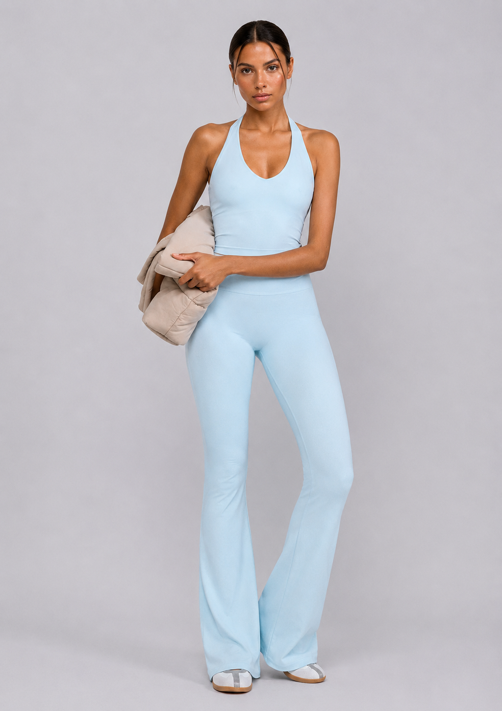 Form Flared Pants | Powder Blue