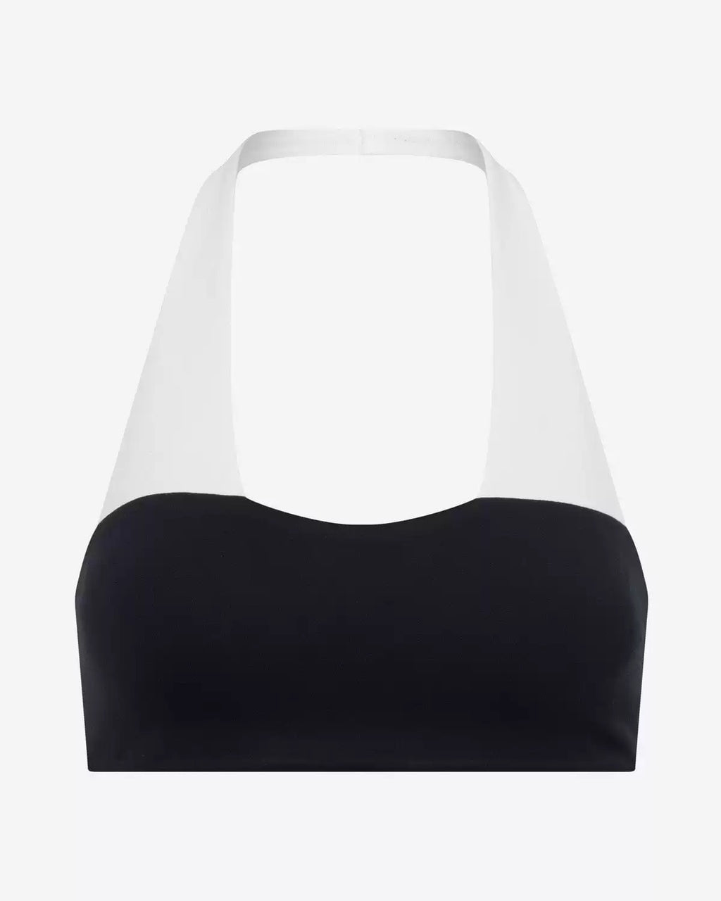 Flow Contrast Sports Bra | Black