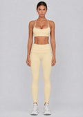 NaluScuplt Sports Bra | Buttery Yellow